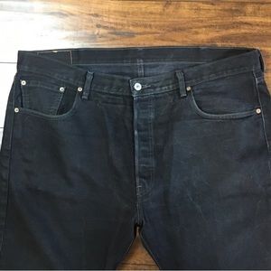 Levi’s 501 classic Men’s jeans Black straight leg / size 40x32 / button fly